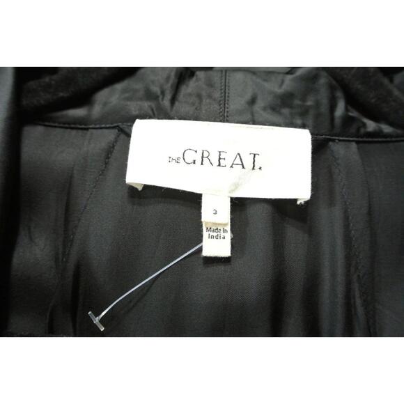 New/Missing belt, The Great Melody Belted Satin Midi-Dress Size 3 #MD1470 - Picture 4 of 11